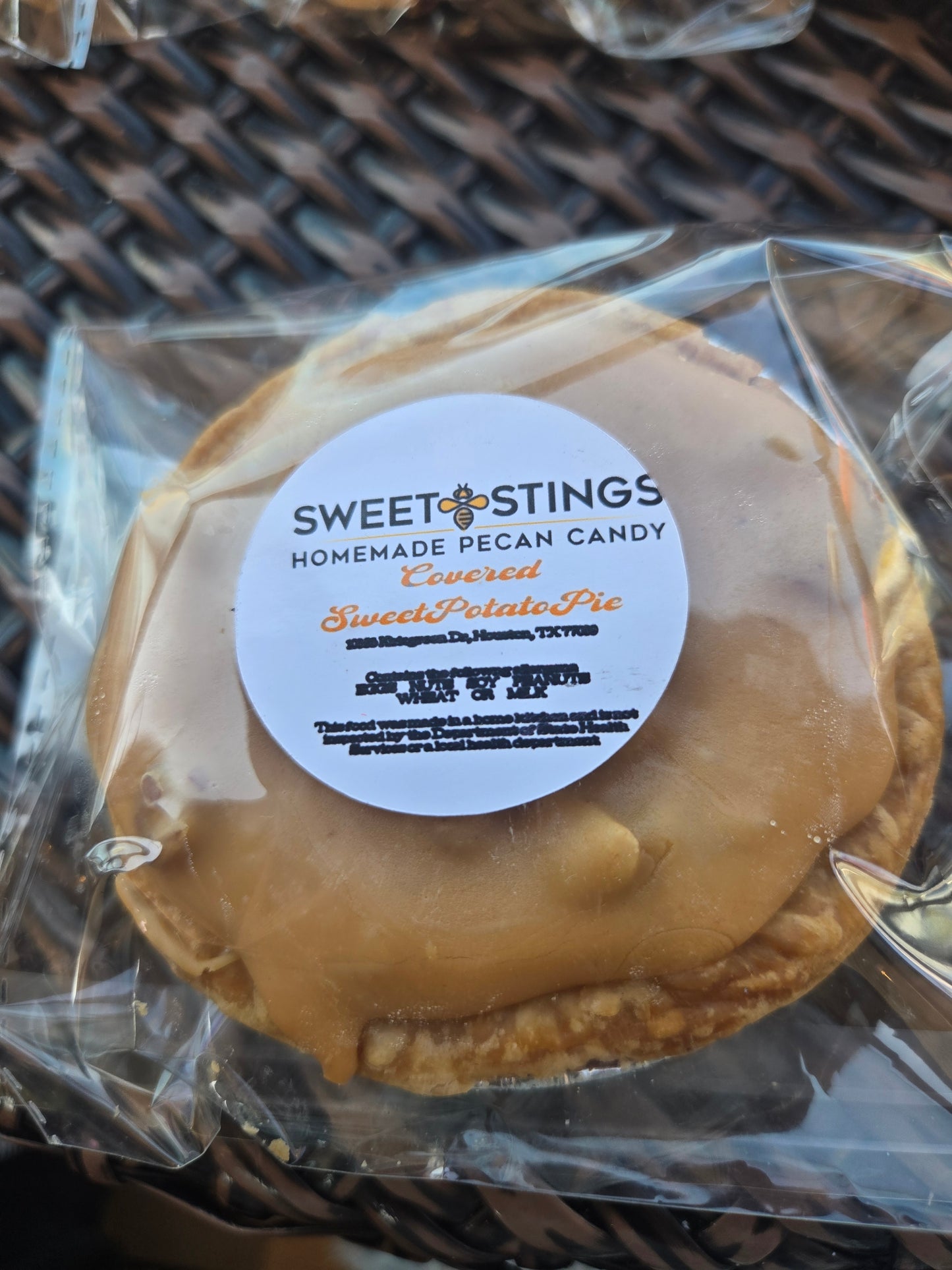 Sweet Potato Pecan Candy Pie