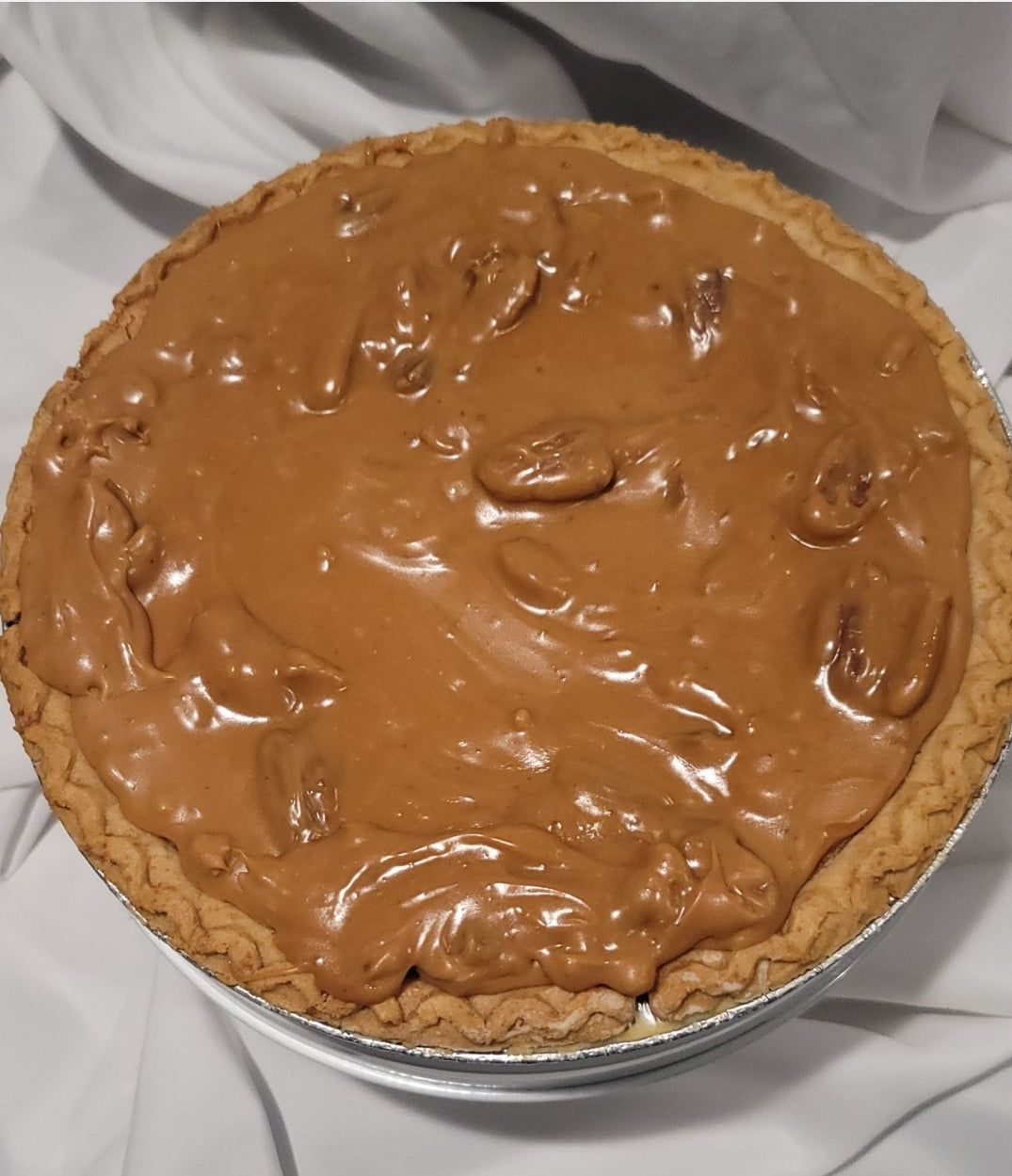 Sweet Potato Pecan Candy Pie